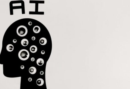 AI - An Artificial Intelligence Illustration on the Wall