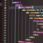 Open Source Software - Black Screen With Code