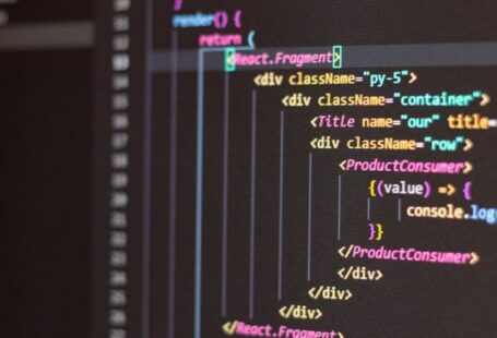Open Source Software - Black Screen With Code