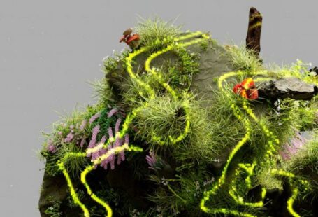 AI Ecosystems - An artist’s illustration of artificial intelligence (AI). This image depicts how AI could help understand ecosystems and identify species. It was created by Nidia Dias as part of the Visua...