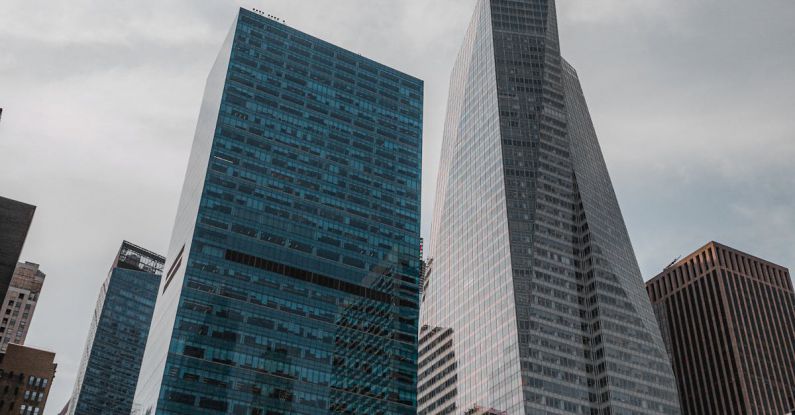 Decentralized Finance - New York skyscrapers